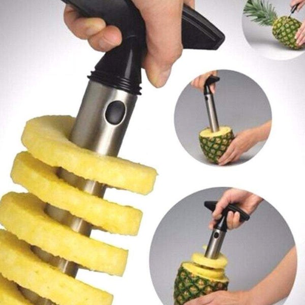 Hod Health & Home Peelers Corers Stainless Steel Pineapple Easy Kitchen Gadget Carousel 1