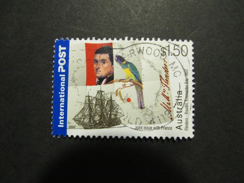 AUSTRAILA 2002 INTERNATIONAL POST $1.50 MATHEW FLINDERS F/GU #2150 Carousel 1
