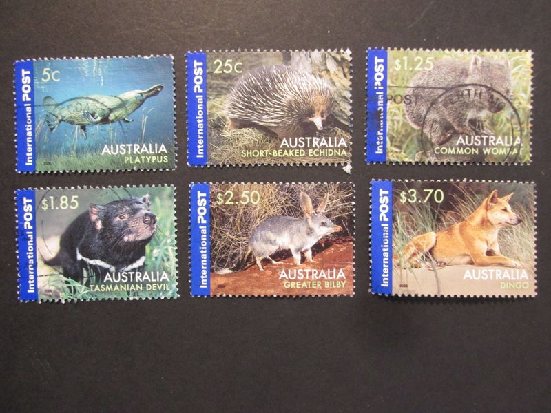 AUSTRAILA 2002 INTERNATIONAL POST AUST NATIVE WILDLIFE SET 6 F/GU #2161 Carousel 1