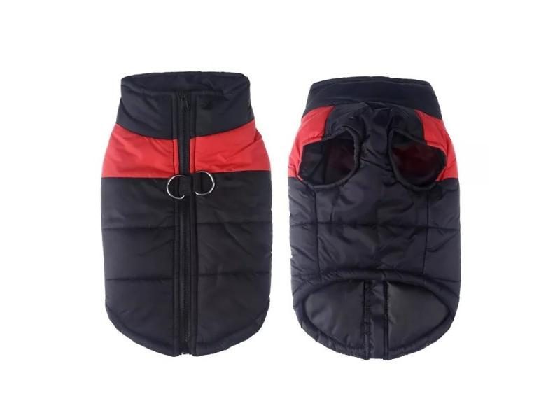 Winter Pet Dog Clothes Warm Big Dog Coat Puppy Clothing Waterproof Pet Vest Carousel 1