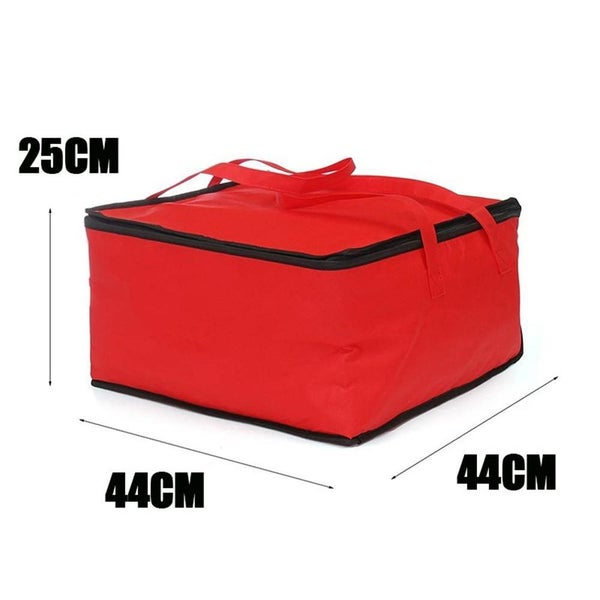 Hod Health & Home 16.5 Inch Red Insulated Food Delivery Cooler Bag Carousel 2