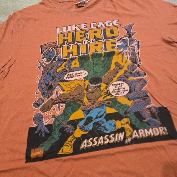 Marvel - Luke Cage Hero For Hire T shirt62930699020418111