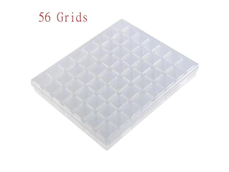 56/28 Grids 5D DIY Diamond Painting Drill Box Storage Case Carousel 1