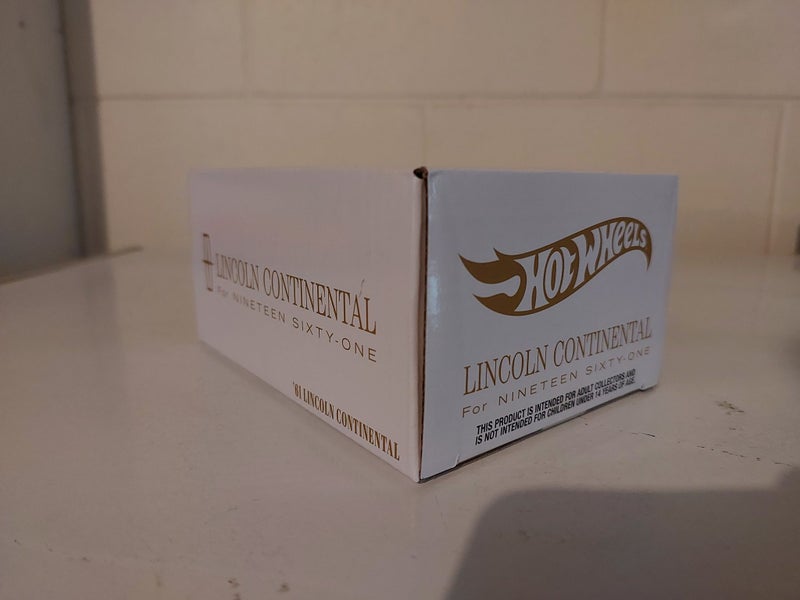 HOT WHEELS RLC EXCLUSIVE '61 LINCOLN CONTINENTAL & ELITE 64 '69 MODIFIED MUSTANG62940494237442114