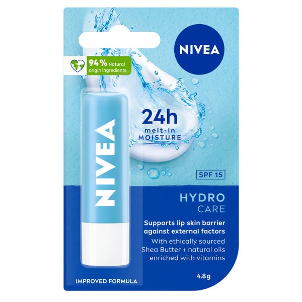 NIVEA Hydro Care Lip Balm SPF15 4.8g Carousel 1