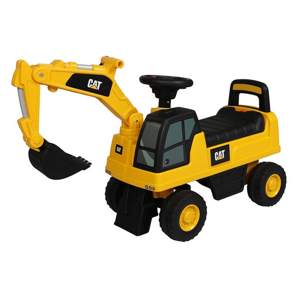 Ride On Excavator Digger CAT Liscenced Kids Sand Ride-on Toy Truck Toddler Gift Carousel 1