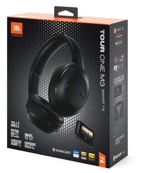 JBL Tour One M3 Smart Tx Wireless Over-ear NC Headphones (Black) Carousel 1