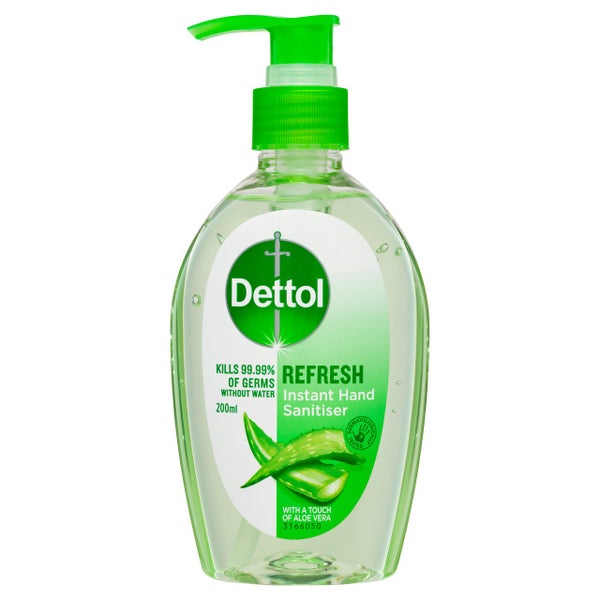 Dettol Antibacterial Instant Hand Sanitiser Refresh 200ml Carousel 1
