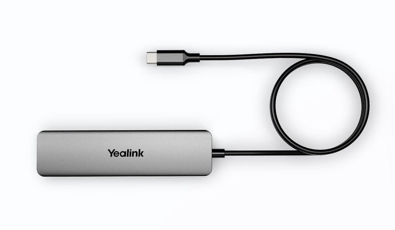 Yealink BYOD Box Cable Hub, with 1.5m USB-C Cable (USB-C to USB-A adapter includ Carousel 3