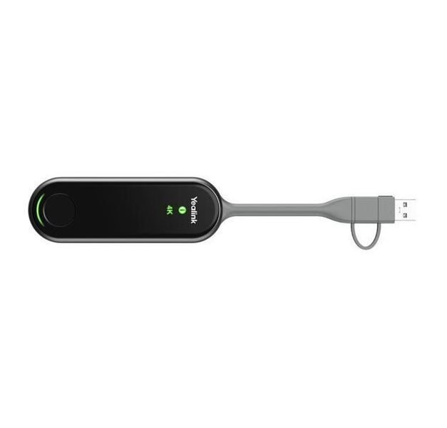 Yealink WPP30 Wireless Presentation Pod, Plug & Play, 4K UHD, WiFi 16 High-speed Carousel 2
