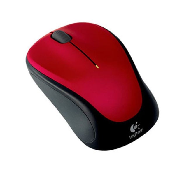 Logitech M235 Wireless Mouse Red Contoured design Glossy Comfort Grip Advanced O Carousel 2