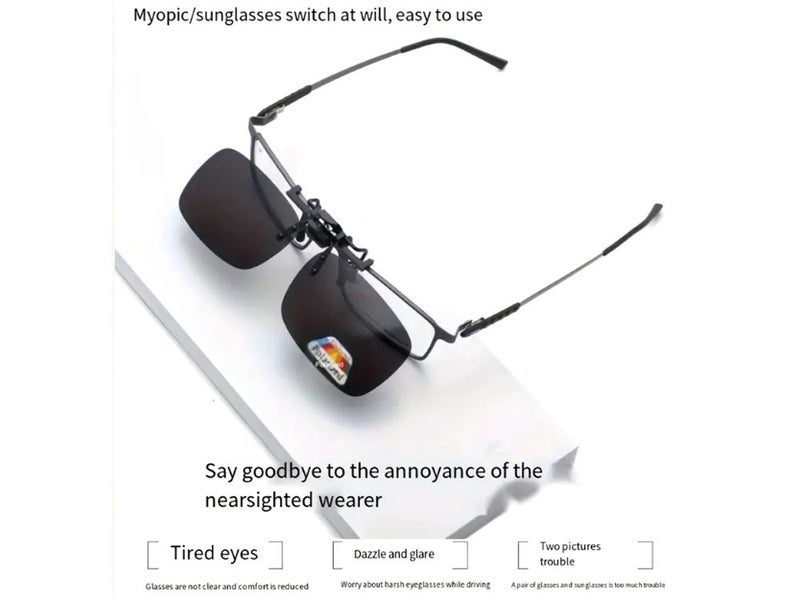 Polarized Clip On Sunglasses (Auckland Stock) Carousel 19