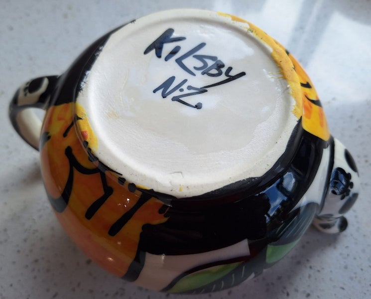 KEVIN KILSBY CERAMIC CAT TEA POT Carousel 4