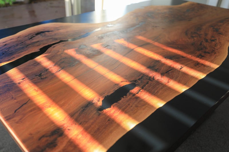 Stunning Wood/Resin Dining Room Table62929685665283111