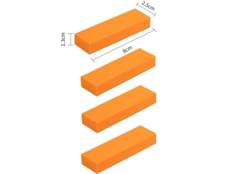 1/2Pcs Easy Limescale Eraser Bathroom Glass Rust Remover Rubber Household Carousel 1