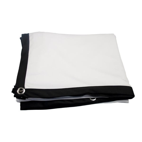 Folding Milk Silk Polyester Projector Film Curtain - Size 72 Inch 4:3 Project... Carousel 2