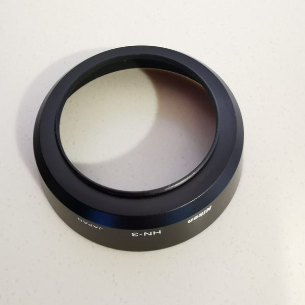 Nikon HN-3 original metal 58mm lens hood.62929686034305111