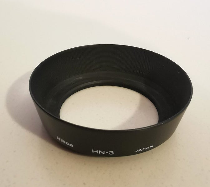 Nikon HN-3 original metal 58mm lens hood.62929686034305112