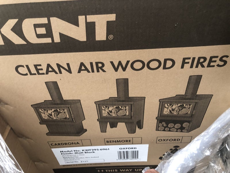 Kent Oxford Wood Burner with Flue Kit62929686169601111