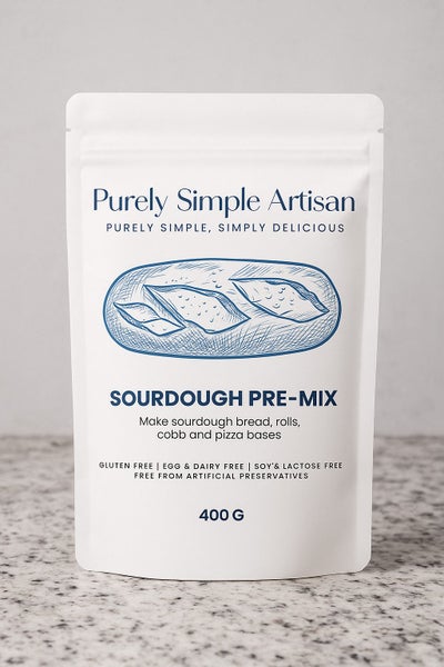 Gluten Free Bread Mix -Artisan Sourdough Mix- PurelySimpleArtisan Carousel 1