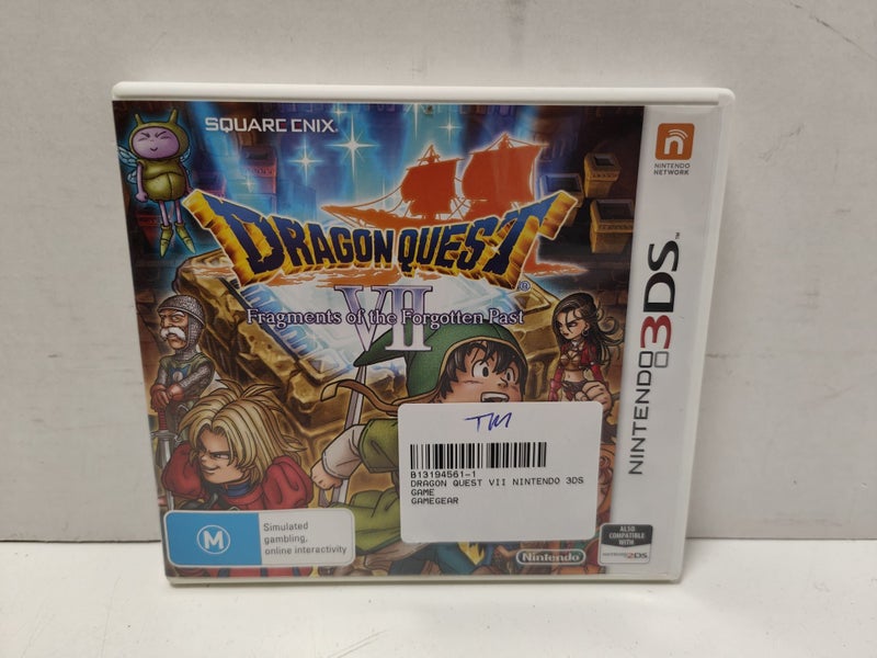 Dragon Quest VII Fragments Of The Forgotten Past Nintendo 3Ds Game - B13194561-1 Carousel 1