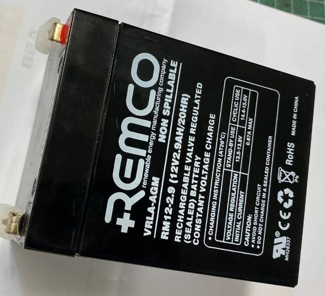 A12, 2.9A Rechargeable Battery for Samson Express + Carousel 1