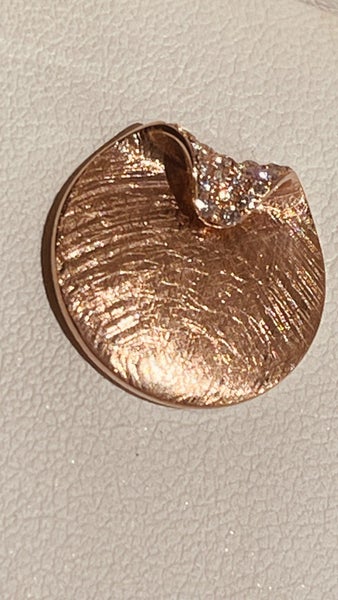Diamond & 14 Carat Rose Gold Cufflinks62959509207042112