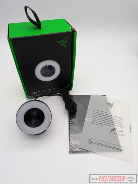 Razer Kiyo Webcam with Ring Light 720P 60fps Streaming Camera in Box Carousel 1