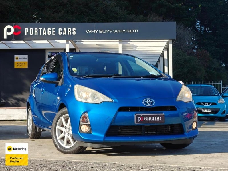 2012 Toyota Aqua G Model Hybrid, Low Kms, Push...63612511947523110