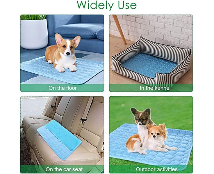 Dog /cat Self Cooling Mat Pet Washable Cooling Pads Blanket Sleeping Kennel Carousel 5