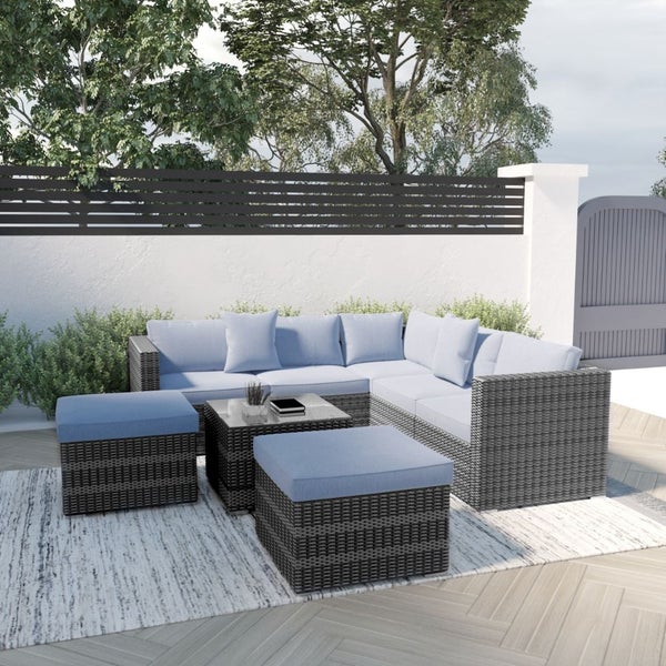 Aberdeen Outdoor Sofa, Out Door Furniture, Mix Grey, Elegant? Solved! Carousel 11