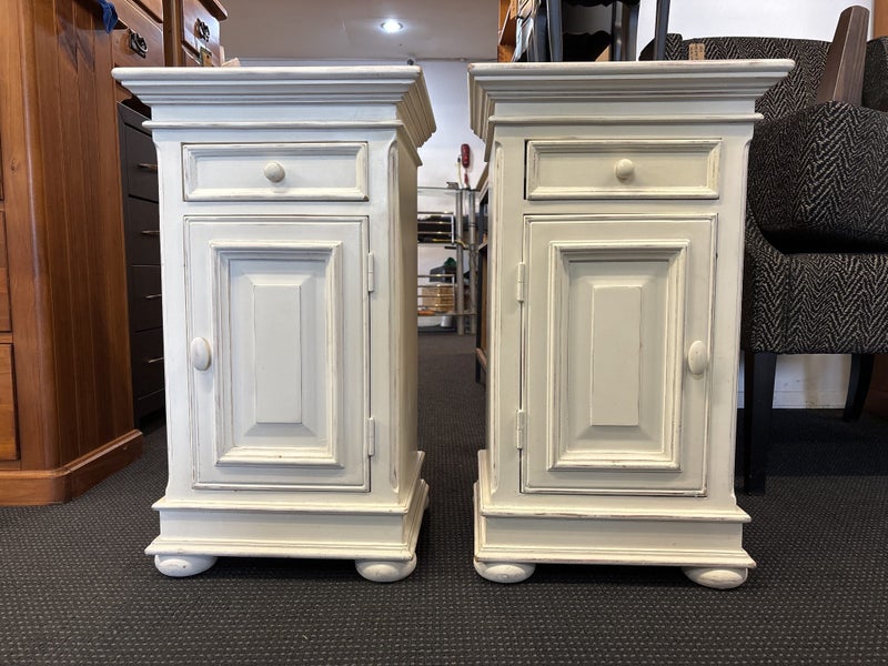 Pair French Bedside Cabinets – Classic Carousel 1