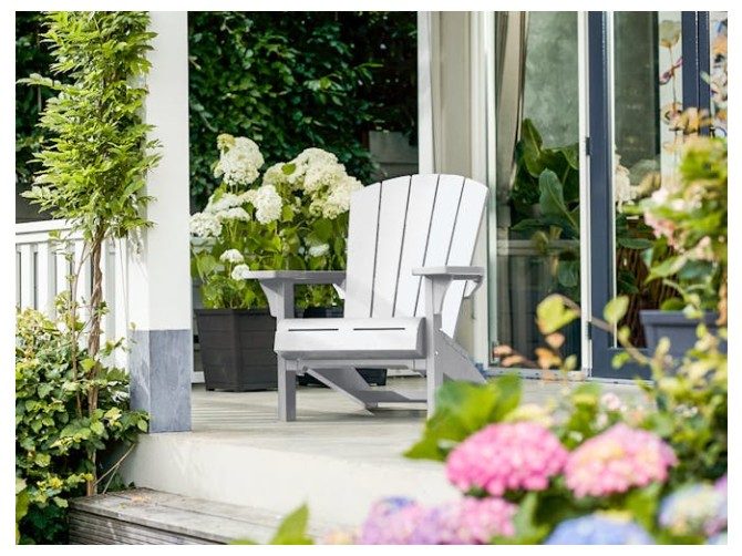 Keter Troy Adirondack Chair Keter Cape Cod Adirondack Chair White
