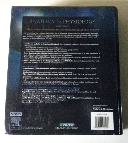 Anatomy and Physiology 6th edition Carousel 3