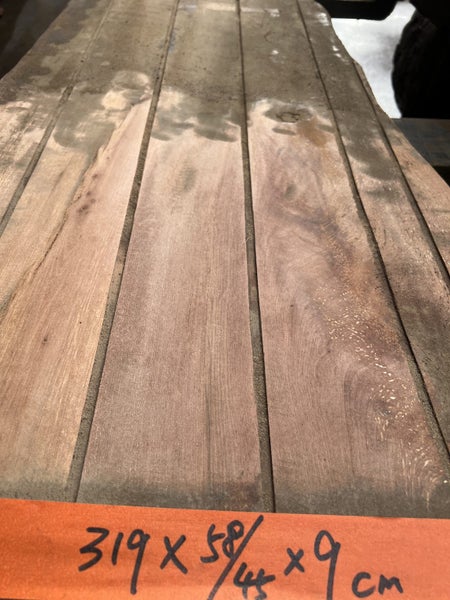 Beautiful Rata Timber Slab – Rare NZ Native Hardwood (2.75m)62997825117443113