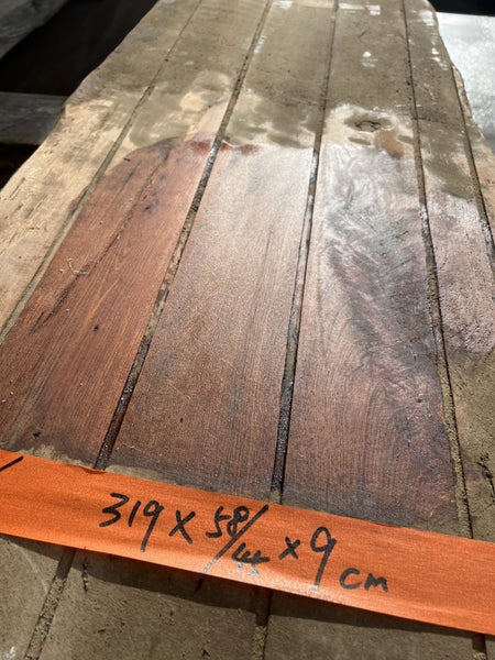 Beautiful Rata Timber Slab – Rare NZ Native Hardwood (2.75m)62997825117443111