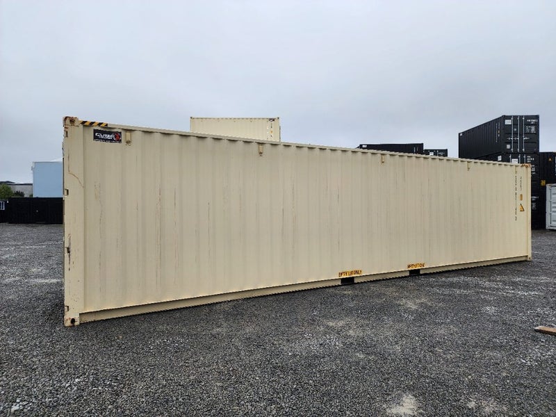 40ft High Cube Beige shipping container - (Cromwell) Carousel 2