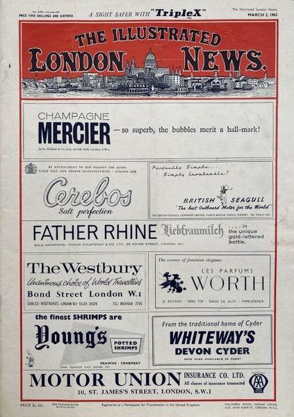 THE ILLUSTRATED LONDON NEWS - 3 March 1962, No 6396, Vol. 240 Carousel 1
