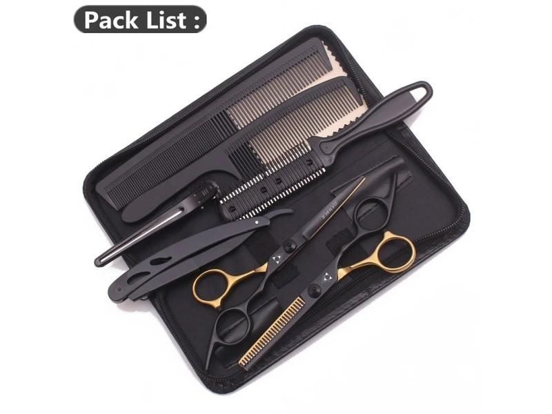 Hairdressing Scissors Set For Home Pets Gromming Japanese Stainless 1001# Carousel 1