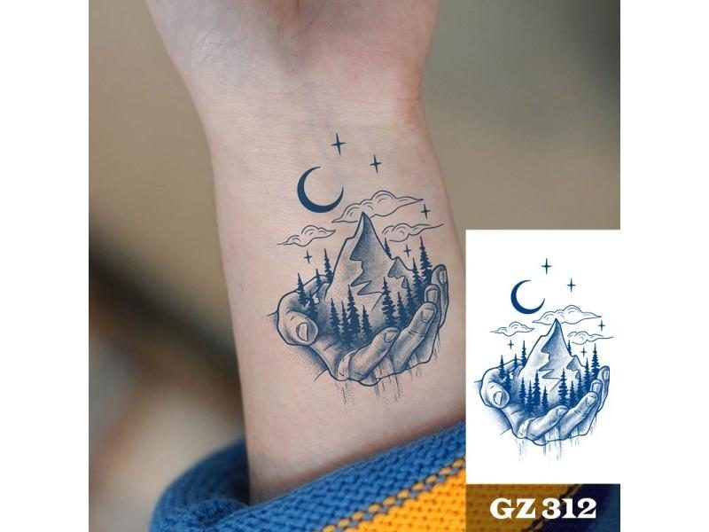 Semi-Permanent Temporary Tattoo Sticker For Men Boys Long-Lasting 1-2 Weeks Carousel 1