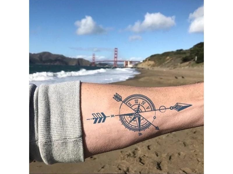 Semi-Permanent Temporary Tattoo Sticker For Men Boys Long-Lasting 1-2 Weeks Carousel 2