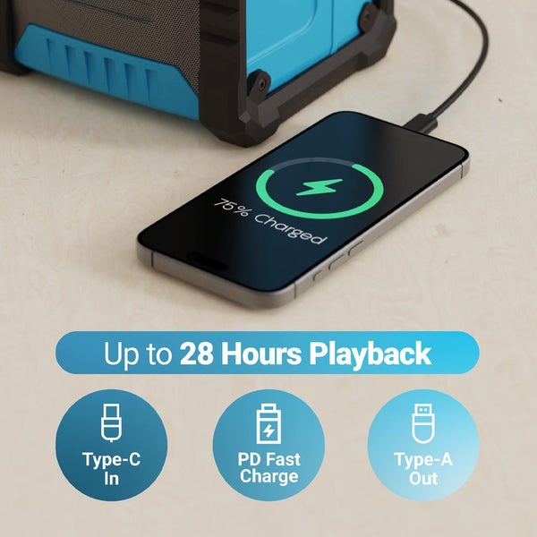 Majority Landbeach Worksite Radio Carousel 6