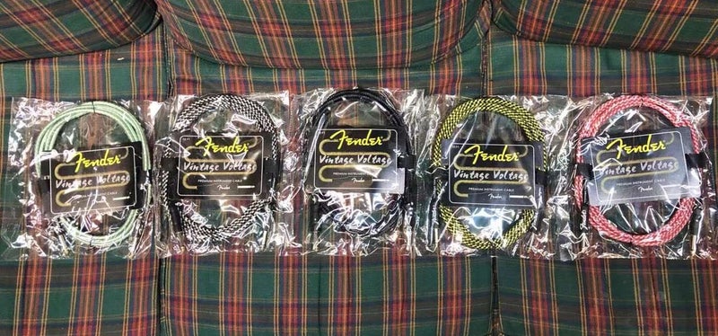 Life Warranty **New** 3M Fender Guitar Cable California Instrument Lead Carousel 1