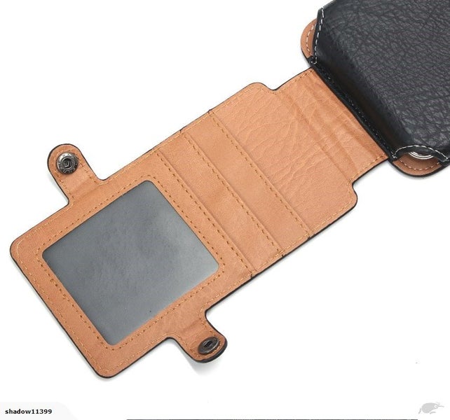 Vivo V15 Pro Leather Belt Holster Belt Pouch With Belt loop blk Carousel 2