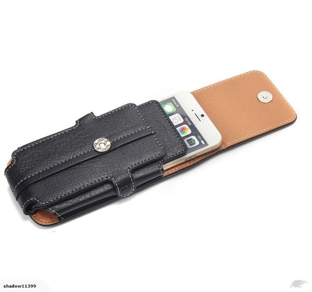 Vivo V15 Pro Leather Belt Holster Belt Pouch With Belt loop blk Carousel 7