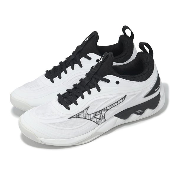 Mizuno Wave Luminous 3 Wide White Black Men Unisex Volleyball Shoes V1GA2421-51 Carousel 16