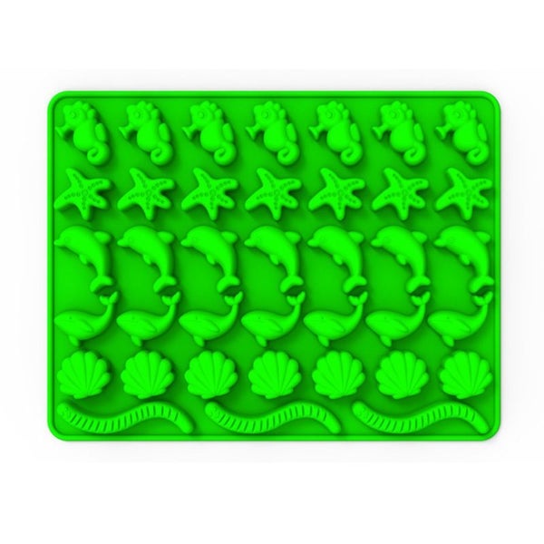 3pcs Dophin Seahorse Silicone Moulds Chocolate Gummy Candy Molds Carousel 2