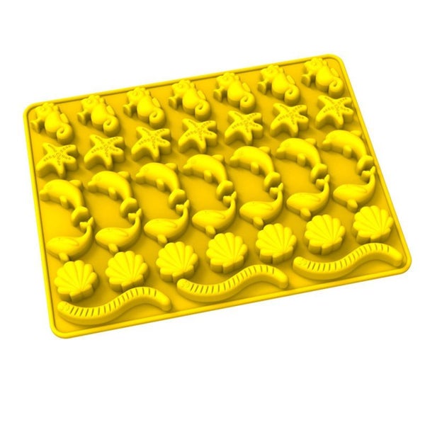 3pcs Dophin Seahorse Silicone Moulds Chocolate Gummy Candy Molds Carousel 9