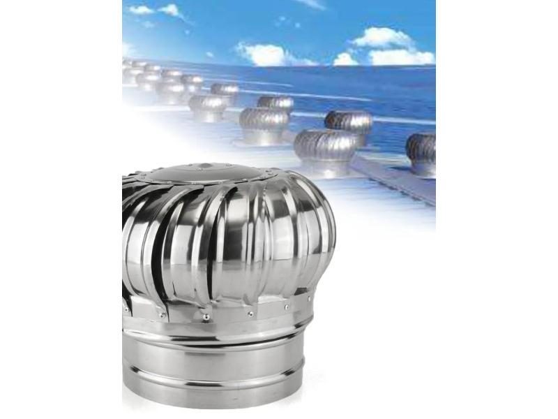 304 Stainless Steel Roof Ventilator Wind Turbines Air Vent Attic Ventilator Carousel 1