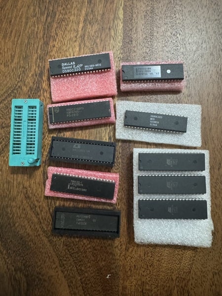 Lot of electronic chips, ICs, components etc Carousel 2